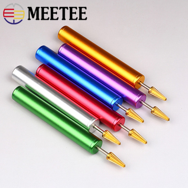 Meetee Oil Edge pen Band Pen Color Metal Leather Edge Tool Pure Copper Edge Oil Pen BD058