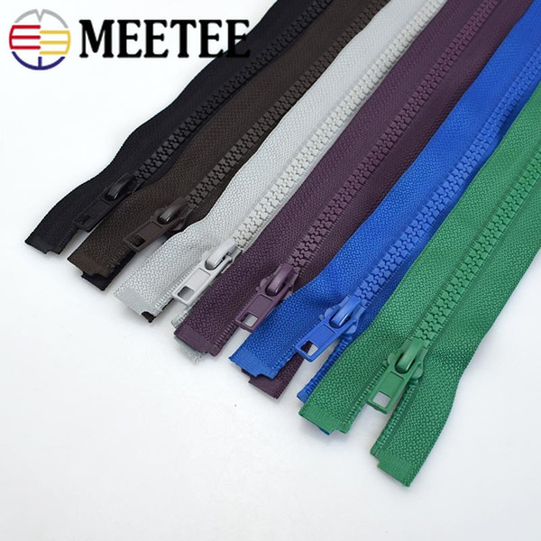 Meetee 5# Open-end Resin Zipper color child clothing replacement 70cm DIY Sewing Zip Garments Coat Down Jacket Handwork Accessories