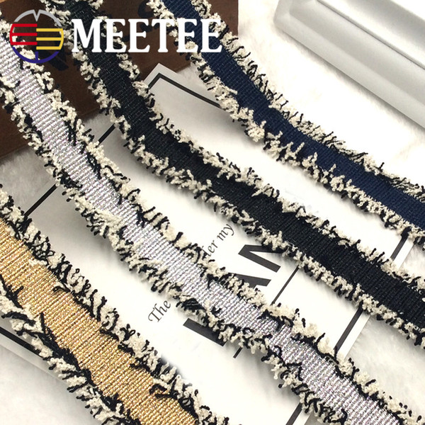 Meetee 2cm Cotton Lace Trims Headwear Decoration Lace Ribbon DIY Manual Headband Garment Crafts Sewing Accessories