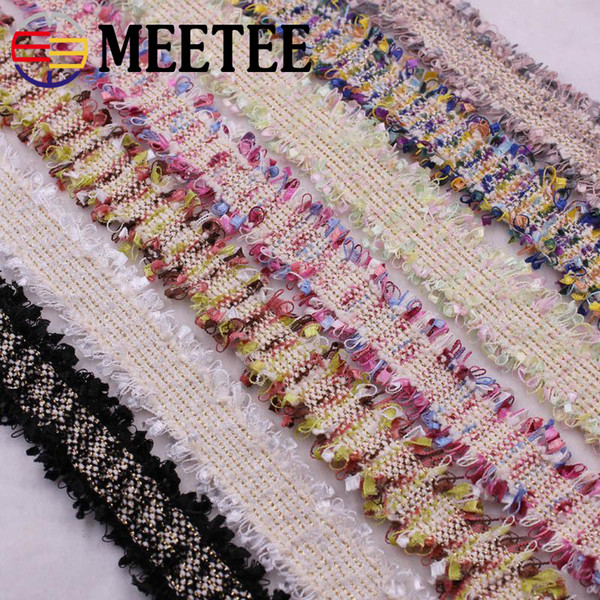 Meetee 3cm Jacquard Ribbon Small Incense Lace Ribbon DIY Hair Bow Ornaments Sewing Garment Accessories AP361