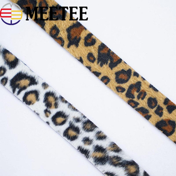 Meetee Knitting Polyester Velvet Webbings For Backpack Strap Clothes Decorative Ribbon Band Sewing Lace Trims Bag Garment Accessories