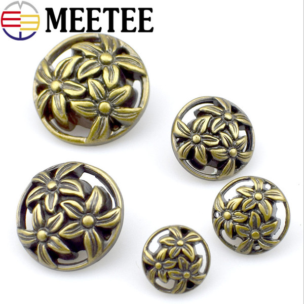 Retro Coat Button Men Suits Metal Botones Eco-Friendly Shank Buttons for Clothing DIY Sewing Accessories B1-4