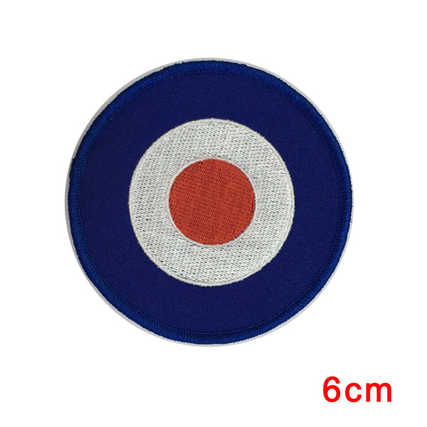 Mod Target Great Britain Mods UK Patch round circular NEU patch for Jacket Jeans Clothing Badge DIY Apparel Accessories