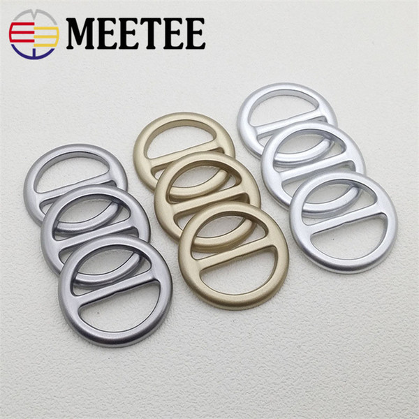 Meetee 20mm-50mm Resin O D Ring Adjust Buckle for Women Coat Knot Belt DIY Craft Cloth Home Textile Buckle Accessory F3-39