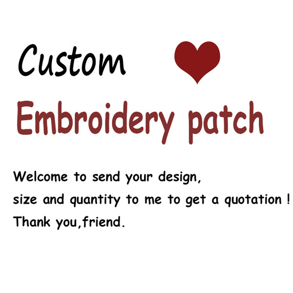 Top Quality Custom Patch DIY All Kind Of Iron On Patches For Clothes Stickers Custom Embroidered Cute Patches Applique