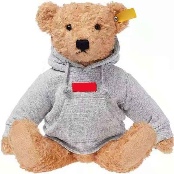 FW18 BOX LOGO X S t e i f f Bear Plush Doll Toy Collections T e d d y dropping week HFLSWO002