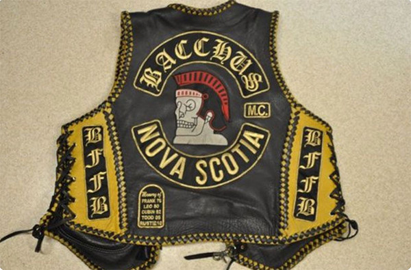 HOT SALE NOVA SCOTIA MOTORCYCLE COOL LARGE BACK PATCH CLUB VESTOUTLAW BIKER MC PATCH FREE SHIPPING