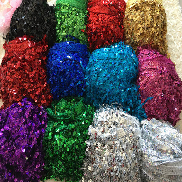 1 lot of embroidered trims fringe sequins lace laser and plain water soluble accessories for dress zakka DIY patchwork for sewing zakka