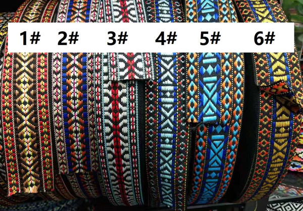 10yards/lot wide 3.5CM Woven Jacquard Ribbon geometric design for clothing accessory LS-1347