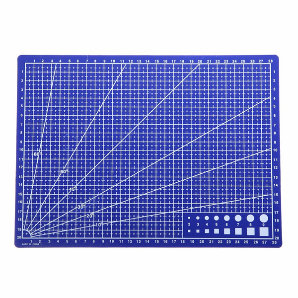 A4 Grid Lines Self Healing Cutting Mat Craft Card Fabric Leather Paper Board For Model Making And Other Precise Jobs