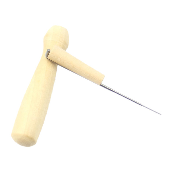 Practical Boutique One Felting Needle Wooden Handle Holder DIY Tool For Creative Craft