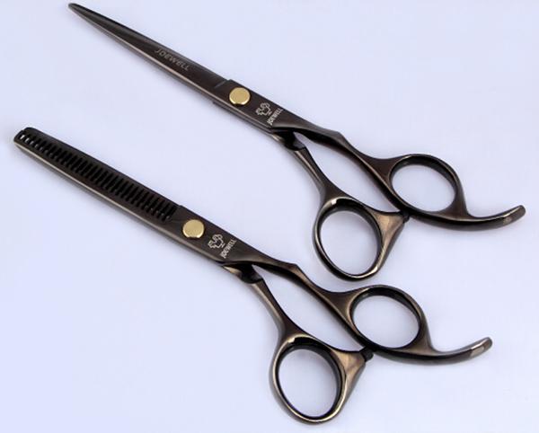 Joe Hair Scissors 6.0 Inch Japan Professional Barber Hairdressing Salon Shears Thinning Cutting Scissor Set