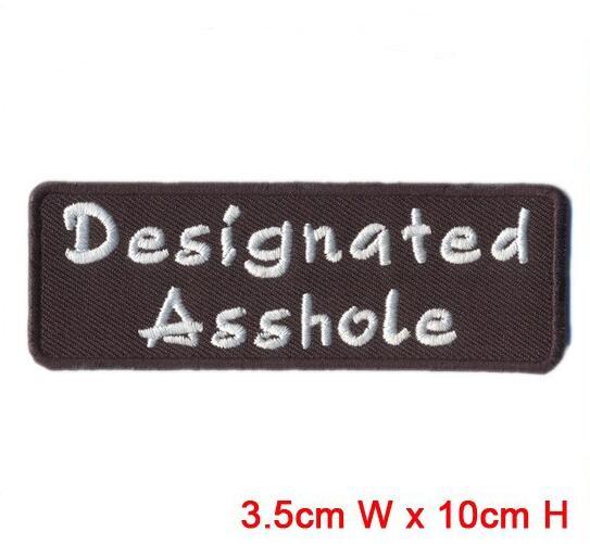 garment patch special text patch computer embroidery badge iron on cloth fabric applique decoration Fabric Sewing patch