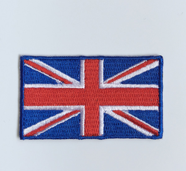 FREE SHIPPING Computer embroidered national flags and army flags, clothes patch, badge, suitable sew-on or iron-on patch