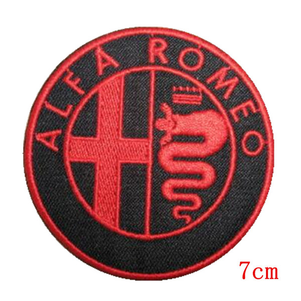 New arrival Abarth motorcycle race Emobroidered iron on patch Stickers Apparel Accessories Badge Fabric Sewing Patches