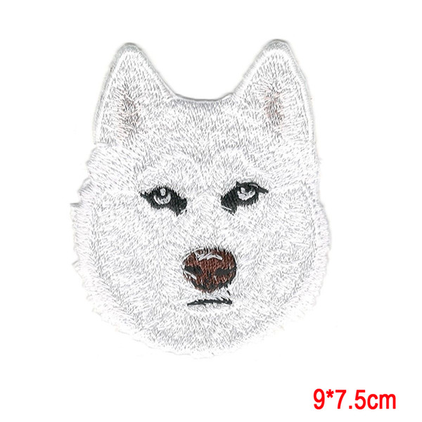 Siberian Husky Dog Breed Embroidered Applique Patch/Animals IRON ON OR SEW Forest Badge clothing Patches