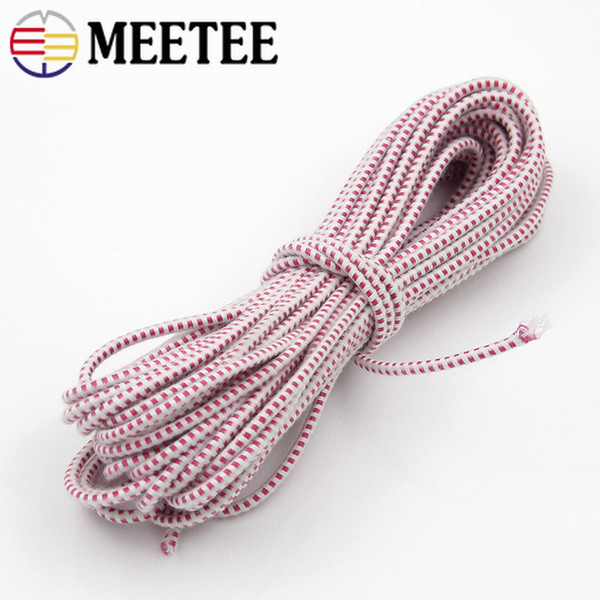 Meetee 3mm Round Elastic Band Rope Rubber Band Line DIY Pants Clothes Sewing Accessories Craft AP366