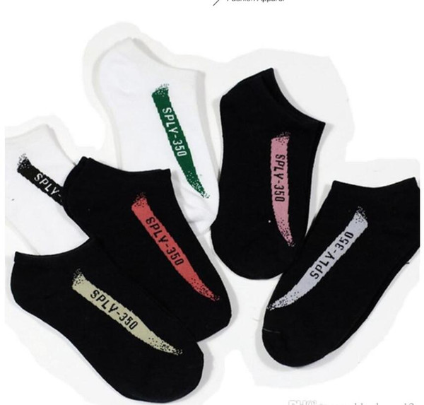 Fashion Men Socks Kanye Male Ankle Socks Street Mens Basketball Sport Socks For Women Free Size Wholesale