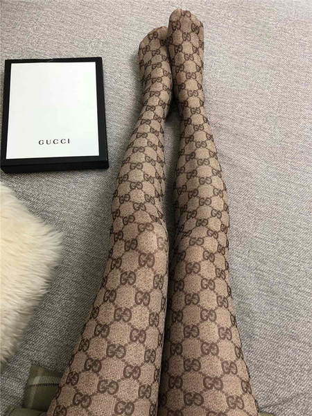 Winter Newest Stockings For Woman INS Popular Sexy Party Hosiery Leg Warmer Hosiery Letter Printed Stockings