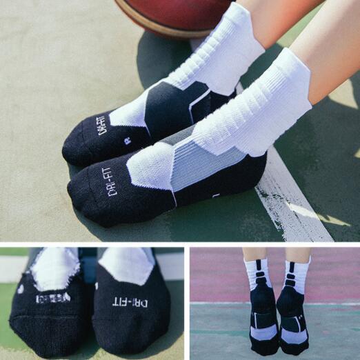 Sports Socks Basketball Socks Elite Adult Children Men And Women Mid Tube Sock Towel Bottom Sports Socks