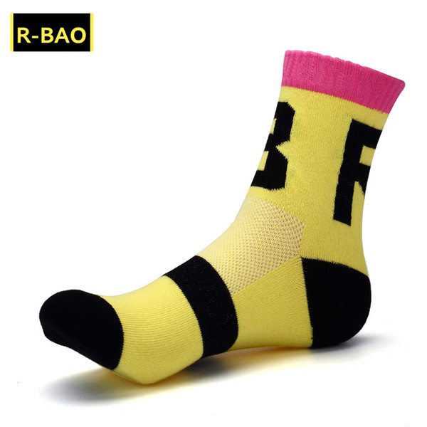 R-BAO Quick Dry Breathable High Quality Lycra Cycling Running Sports Ankle Socks