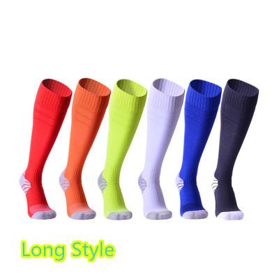 R-BAO Football Stockings Nylon cotton no logo keen high breathable thick resistant wear soccer softball baseball socks for man women