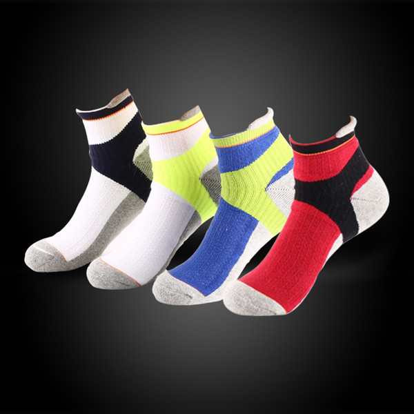 R-BAO Sport Short Socks Towel Bottom Breathable Design Professional Basketball Volleyball Badminton Socks