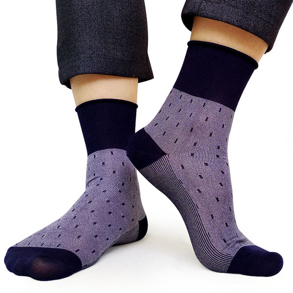 Brand Mens Business Socks Nylon Male Formal Long sock Dot Wed Dress suit Socks for Man Collection Sox High quality Breathable