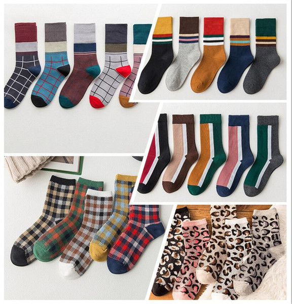 2019 Women Cotton Socks New styles 10 Pairs / Lot Socks Breathable Autumn Winter for lady madam