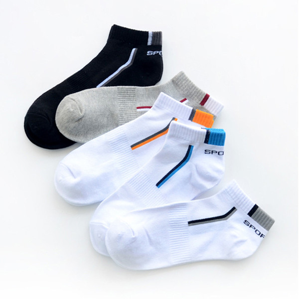 Cotton Socks Men's Sprots Boat Socks New Fashion Shallow Mouth Absorb Sweat Man All Seasons Short Socks