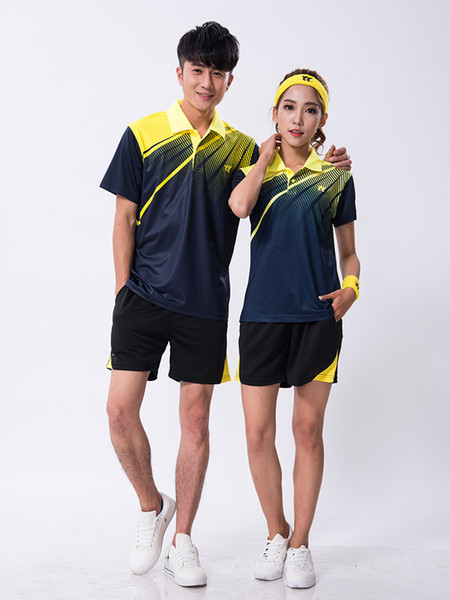 Badminton t shirt + Shorts Male/Female ,Table Tennis Jerseys ,Tennis T-shirts ,pingpong Tshirts,tenis masculino sleeve t-shirt