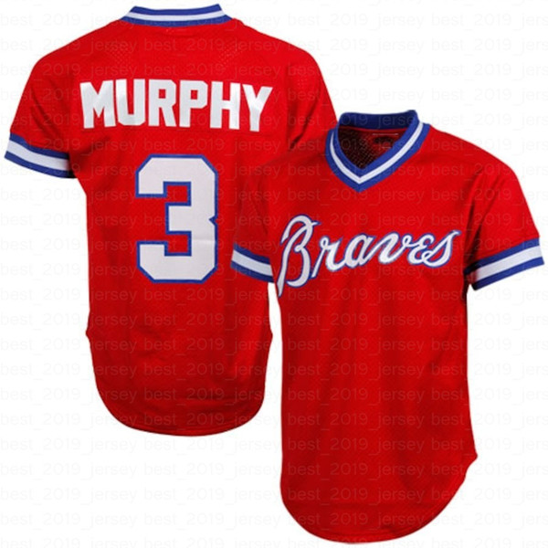 New 13 Ronald Acuna Jr. Atlanta # Braves 10 Chipper Jones 44 Hank Aaron 5 Freddie Freeman 3 Dale Murphy Baseball Jersey Top Quality
