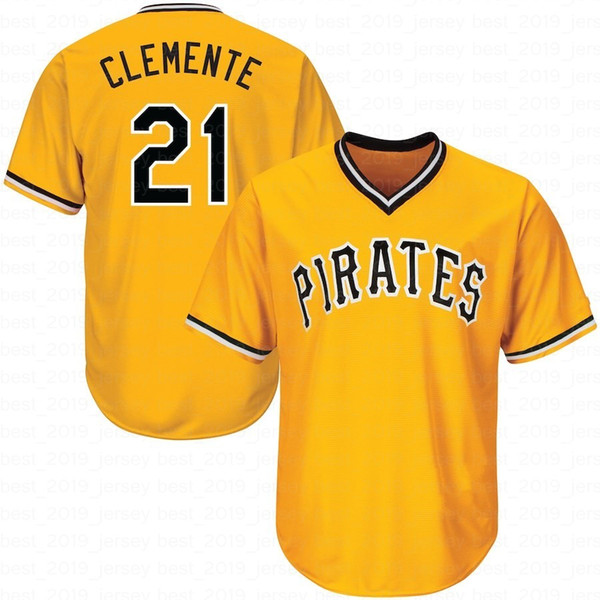 New Pittsburgh 21 Roberto Clemente Pirates Jersey 8 Stargell Majest 22 Andrew 6 Marte ic 27 Kent Tekulve 29 Francisco Cervelli