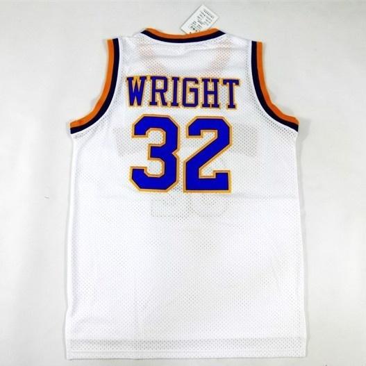 Monica Wright #32 Basketball Movie Crenshaw Love and Basketball Jersey WHITE