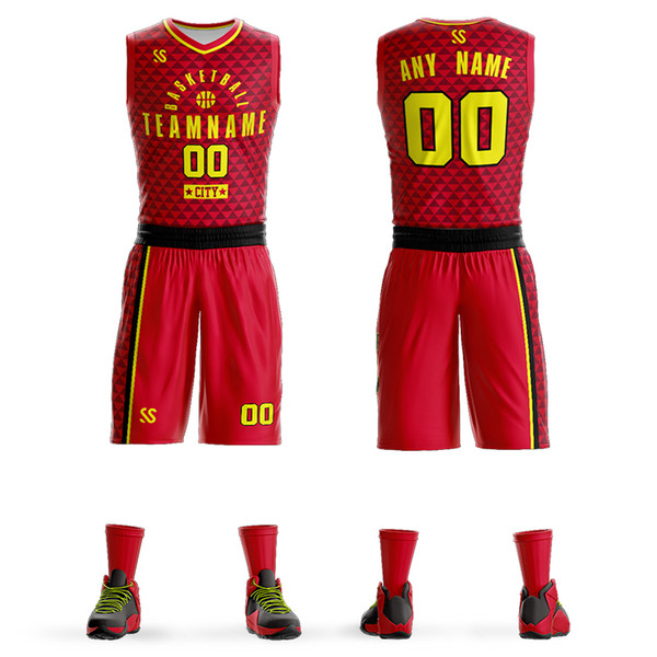 Custom Mens Basketball Jersey Sets DIY Uniforms Kits Dewayne Dedmon Boy Sports Clothing Breathable Customized College Team Basketball Jersey