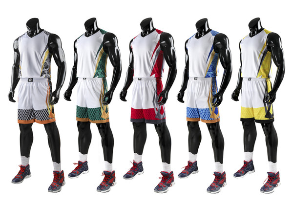 Men's Kids Basketball Jerseys suit Youth Basketball Uniforms Kits Sports Clothing Track Suit Football Throwback Jerseys Shorts