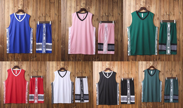 Basketball suit male uniform college training uniform
