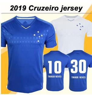 NEW 19 20 brazil Cruzeiro Esporte Clube soccer jersey 26 DEDE 30 THIAGO NEVES 23 RODRIGUINHO football shirt DE ARRASCAETA camisa de Cruzeiro