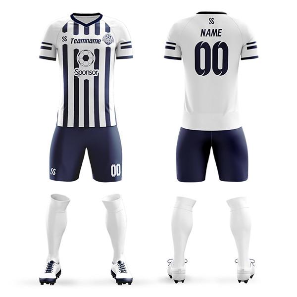 New Design Full Sublimation Cheap custom soccer uniform printed wholesale football practice jerseys