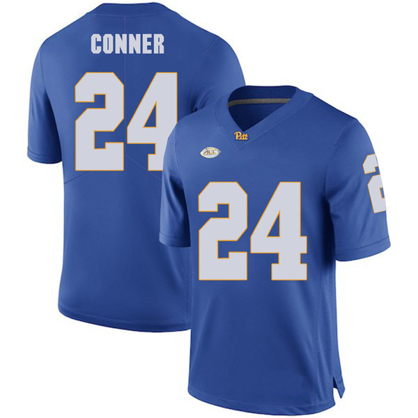 James Conner Stitched Men's Pittsburgh Panthers Jester Weah Joe Schmidt Jimbo Covert Any Name College Football Jersey