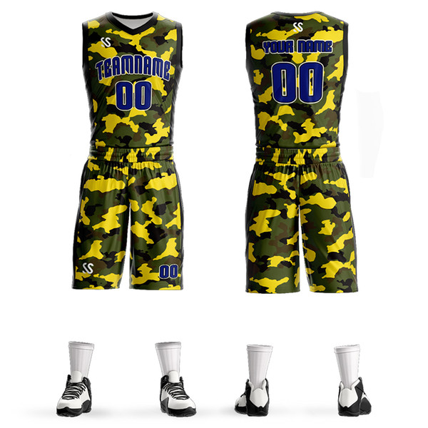 Hot sale College League Jersey design your own basketball uniform Sleeveless Basketball Jersey set