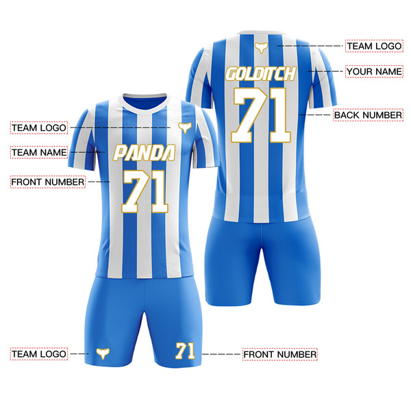 2019 Match Sportswear Adult Kids Team Custom crew neck Soccer Jerseys Training youth football suit