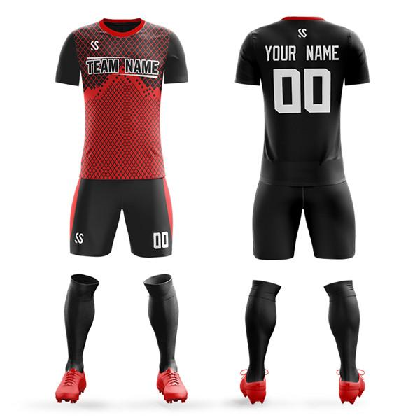 Professional soccer uniform sportswear 2019 men's shirts Football jersey shorts suit sportswear