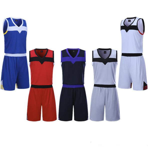 Basketball jerse\45 Basketball suit men's summer vest Jersey customized print university student short-sleeved sports training uniform comp