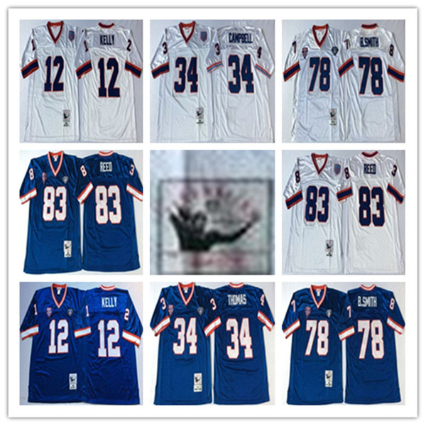 NCAA 89 Mark Bavaro Jersey Man 11 Phil Simms 53 Harry Carson 58 Carl Banks 56 Lawrence Taylor Team Blue White Football jersey Wholesale