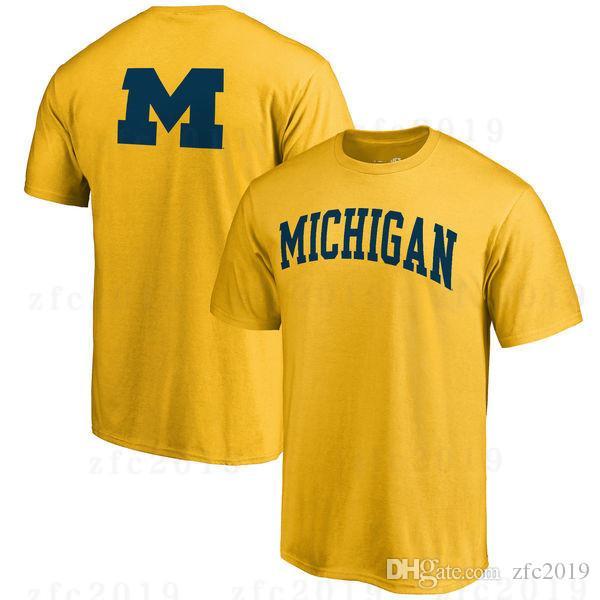 Michigan Wolverines Branded 2018 NCAA Men's Basketball Tournament Final Four Bound Charge T-Shirt College Uniform Shirts