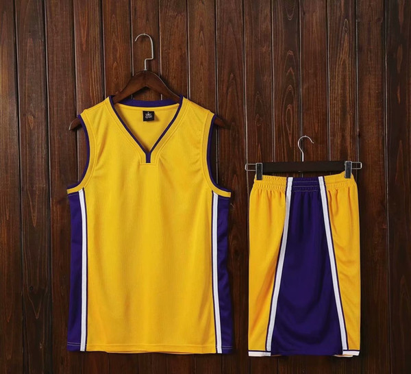 Summer men's set breathable vest adult outdoor basketball set training uniforms