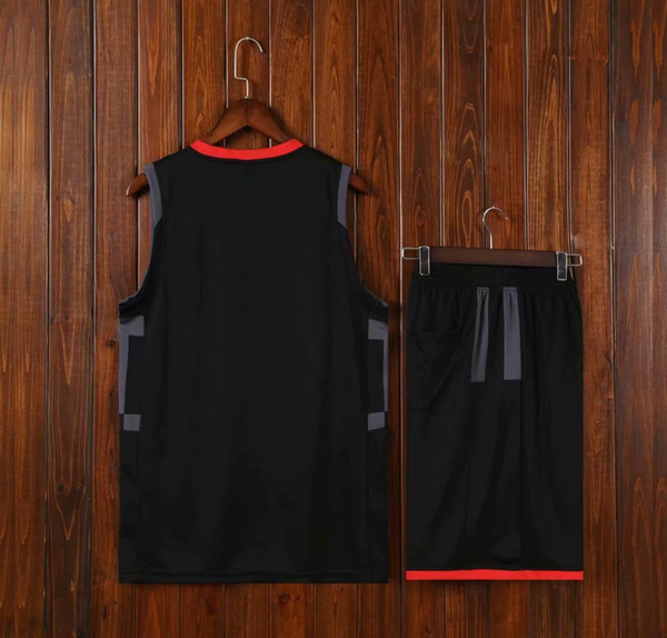 Summer trend men's basketball uniform breathable quick-dry loose suit college students game training on the uniforms