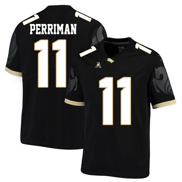 Breshad Perriman Stitched Mens UCF Knights D.J. Killings Clayton Geathers Cordarrian Richardson White Black NCAA College Jersey