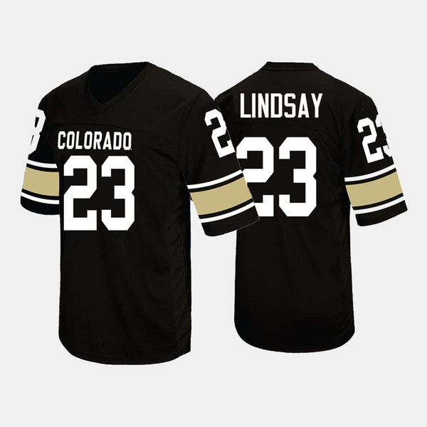 Phillip Lindsay Stitched Men's Colorado Buffaloes Michael Adkins II Laviska Shenault Jr. Black College Football Jersey